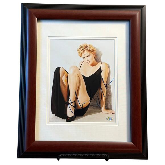 Charlize Theron Actor Autographed Framed Photo 17x14 COA Greg Tucker Monster - Picture 2 of 6